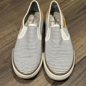 Tommy Bahama Women’s Striped Slip-On Sneakers